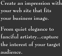 create an impression